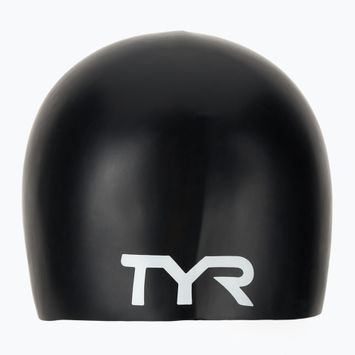 TYR Wrinkle-Free szilikon gyermek úszósapka fekete