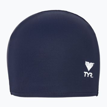 TYR Lycra tengerészkék úszósapka