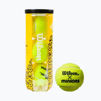 Gyermek teniszlabda készlet-3db. Wilson Minions tenisz sárga WR8202401