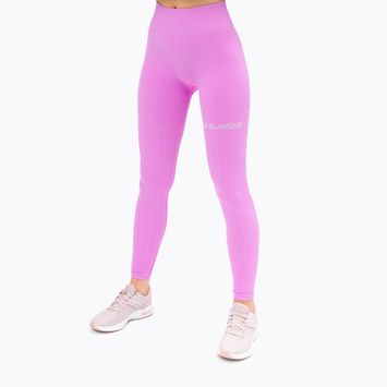 Női leggings Gym Glamour push up rózsaszín 368