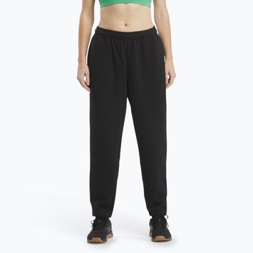 Női Reebok Lux Fleece melegítőnadrág fekete