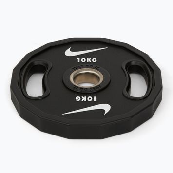 Bumperes súlytárcsa Nike Strength Pro Urethane Plates 10 kg black/white