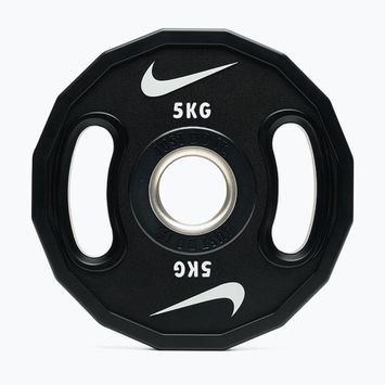 Terhelés Nike Strength Pro Urethane Plates 2 x 5 kg black/white