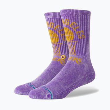 Stance Vintage Los Angeles Lakers zokni lila