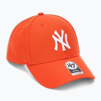 47 Brand MLB New York Yankees MVP vibráló narancssárga baseball sapka