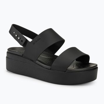 Női szandál Crocs Brooklyn Low Wedge black/black