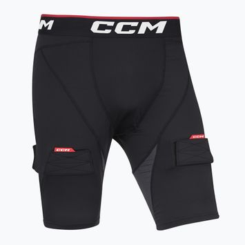 Férfi CCM Ribano Compresion SR hoki rövidnadrág  fekete