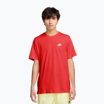 Férfi póló Nike Sportswear Club university red/white