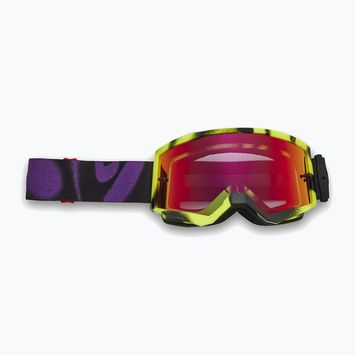 Kerékpáros szemüveg Fox Racing Main Emotion Spark black/yellow/purple/fluorescent red spark
