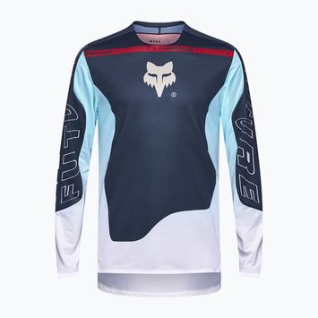 Férfi kerékpáros hosszú ujjú Fox Racing Flexair Elevated éjfél