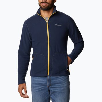 Férfi Columbia Fast Trek Light Full Zip Fleece Sweatshirt colleglate navy