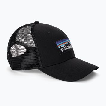 Patagonia P-6 Logo LoPro Trucker sapka fekete