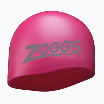 Zoggs Ows Silicone Mid Silicone Mid rózsaszín úszósapka