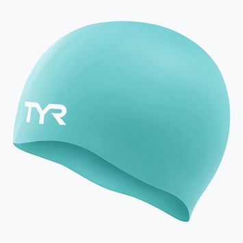 TYR Wrinkle Free szilikon úszósapka türkizkék