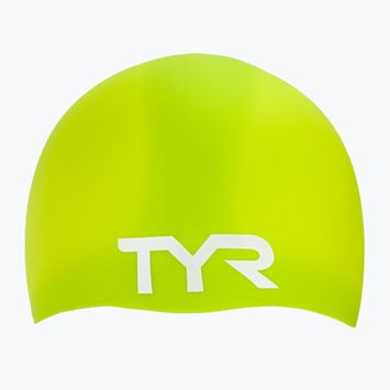 Úszósapka TYR Wrinkle Free Silicone limelight