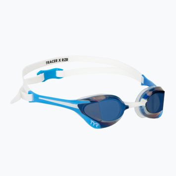 Úszószemüveg TYR Tracer-X Elite Racing Mirrored blue/white