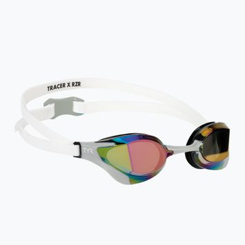 Úszószemüveg TYR Tracer-X RZR Mirrored white/grey