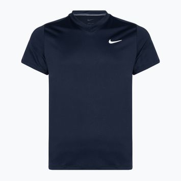 Férfi Nike Court Dri-FIT Victory obszidián/obszidián/fehér teniszpóló