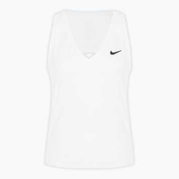 Női tenisz tank top Nike Court Dri-Fit Victory Tank fehér/fekete