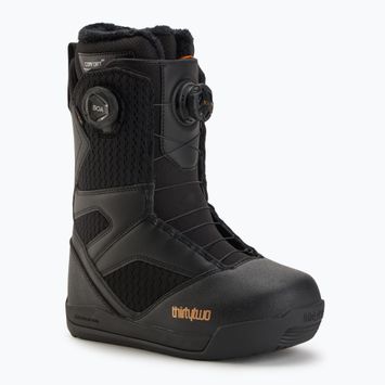 Női snowboard cipő ThirtyTwo Stw Double Boa W'S '24 black/gold