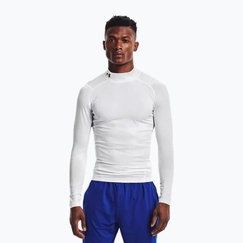 Under Armour férfi hosszú ujjú póló Ua Hg Armour Comp Mock fehér 1369606-100