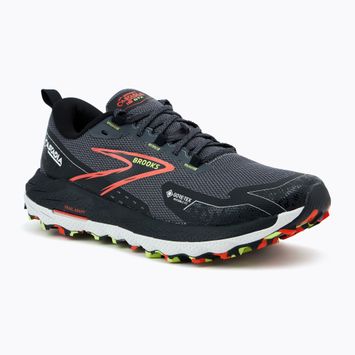 Brooks Cascadia 18 GTX férfi futócipő fekete gyöngyház/fekete/paradicsom