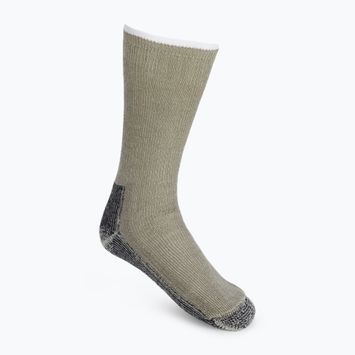 Trekking zokni Smartwool Classic Mountaineer Maximum Cushion Crew barna-piros SW0133002361