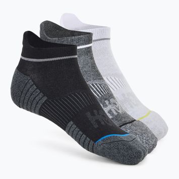 Futózokni HOKA No-Show Run Sock 3 db white/black/grey