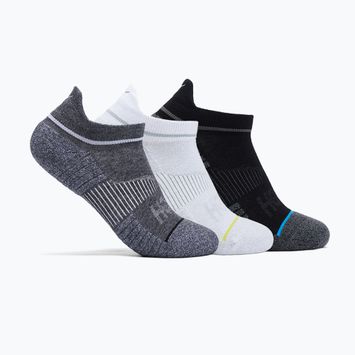 Futózokni HOKA No-Show Run Sock 3 db white/black/grey