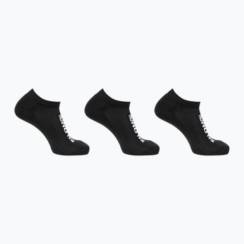 Zokni Salomon Everyday Low 3 pary black/black/black