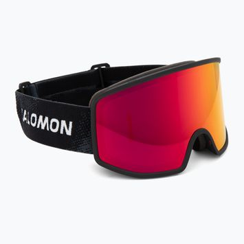 Síszemüveg Salomon Sentry Pro OTG Sigma black/poppy red