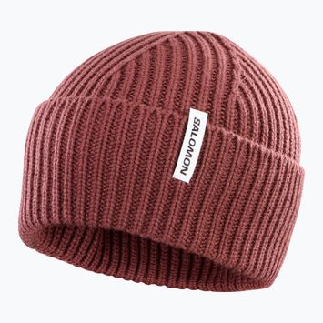 Téli sapka Salomon Snowbird rum raisin