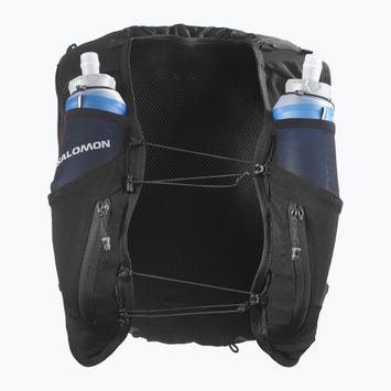 Női futó mellény Salomon Advance Skin 12 szett fekete/aszfalt új