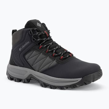 Columbia Transverse Hike Waterproof férfi túrabakancs fekete/hegységi piros