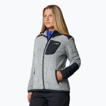 Columbia női Arctic Crest Sherpa pulóver fehér / fekete