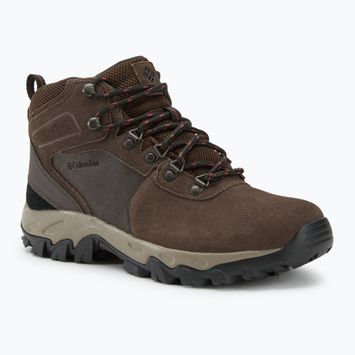 Columbia Newton Ridge Plus II Suede WP cordovan/ spice férfi túrabakancsok