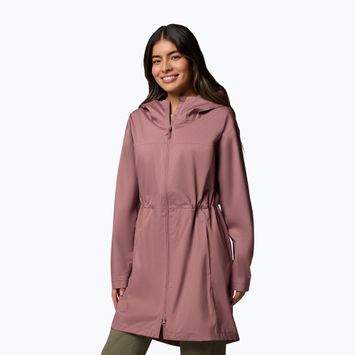 Női softshell kabát Columbia Weekend Adventure II Long Shell fig