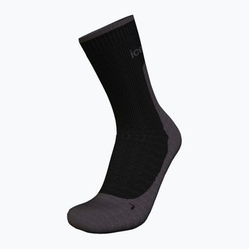 Férfi trekking zokni icebreaker Merino Hike+ Light Crew black/obsidian