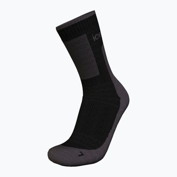 Férfi trekking zokni icebreaker Merino Hike+ Medium Crew black/obsidian