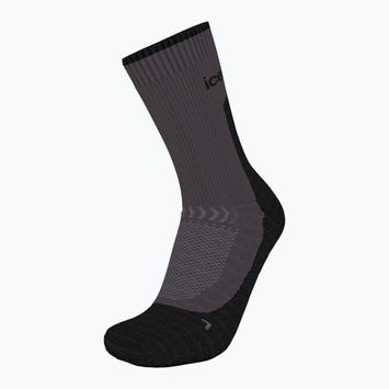 Női trekking zokni icebreaker Merino Hike+ Light Crew obsidian/black