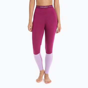 Női termónadrág jégtörő 125 Zoneknit lila IB0A56H68221