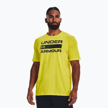 Under Armour Team Issue Wordmark férfi póló csillaggyümölcs/fekete