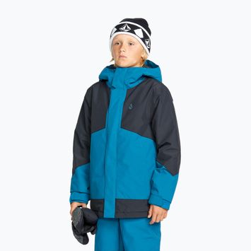 Gyermek snowboard dzseki Volcom Ryder Ins kobalt színű