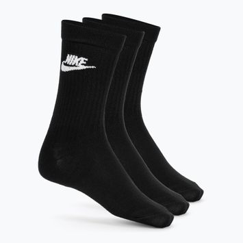 Nike Sportswear Everyday Essential zokni 3 pár black/white