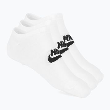 Zokni Nike Sportswear Everyday Essential 3 pár white/black