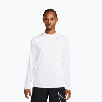 Férfi hosszú ujjú edzőfelső Nike Dri-FIT Legend white/black