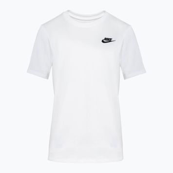 Nike Sportswear Club Essentials női póló fehér/fekete