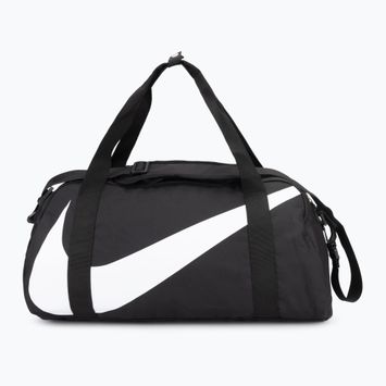 Nike Gym Club 25 l fekete/fekete/fehér gyermek edzőtáska