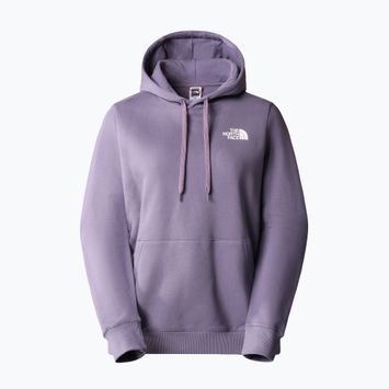 Női trekking pulóver The North Face Outdoor Graphic Hoodie Világos lila NF0A827LN141