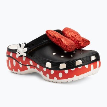 Gyermek Crocs Minnie Mouse Classic Platform Clog fehér